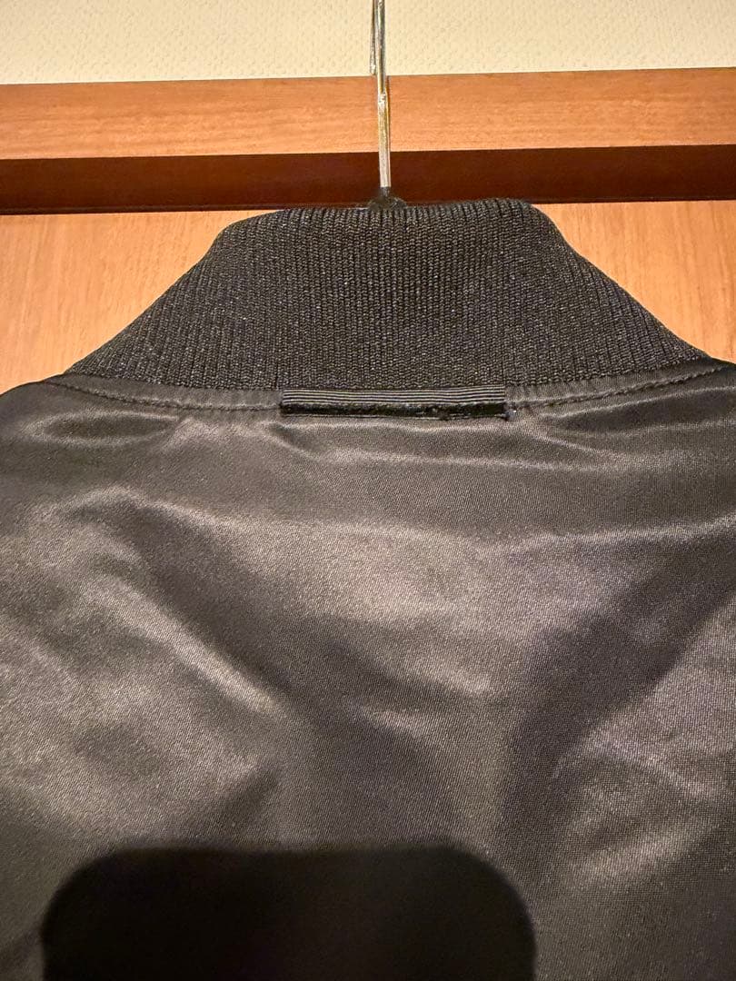 UNIQLO +J ハイブリッドダウンオーバーサイズMA-1 ブラックXL