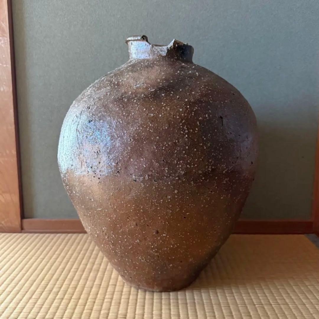 古信楽 壺 大壺 室町時代 古美術 古備前 古常滑 古瀬戸 古丹波 古越前 骨董