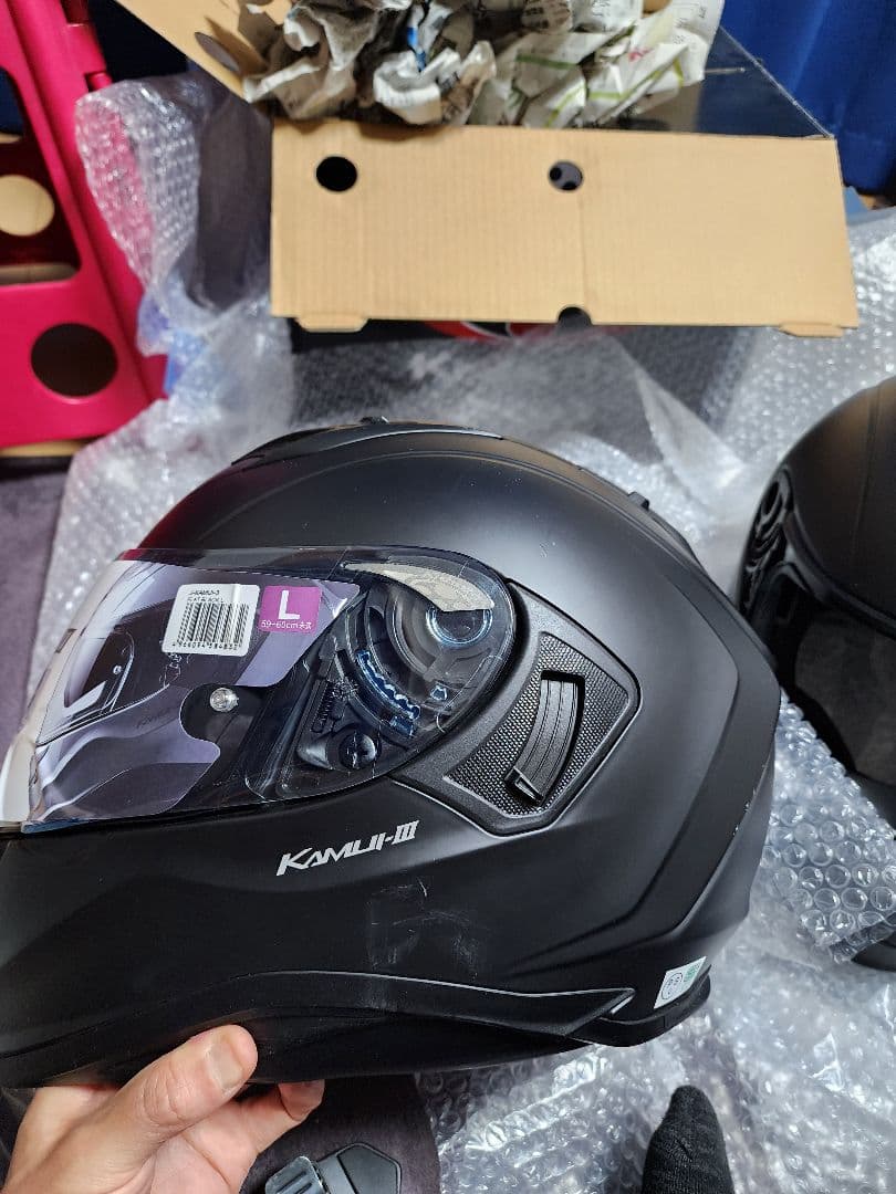 OGK KABUTO KAMUI-Ⅲ　カムイ3 マットブラック Lサイズ