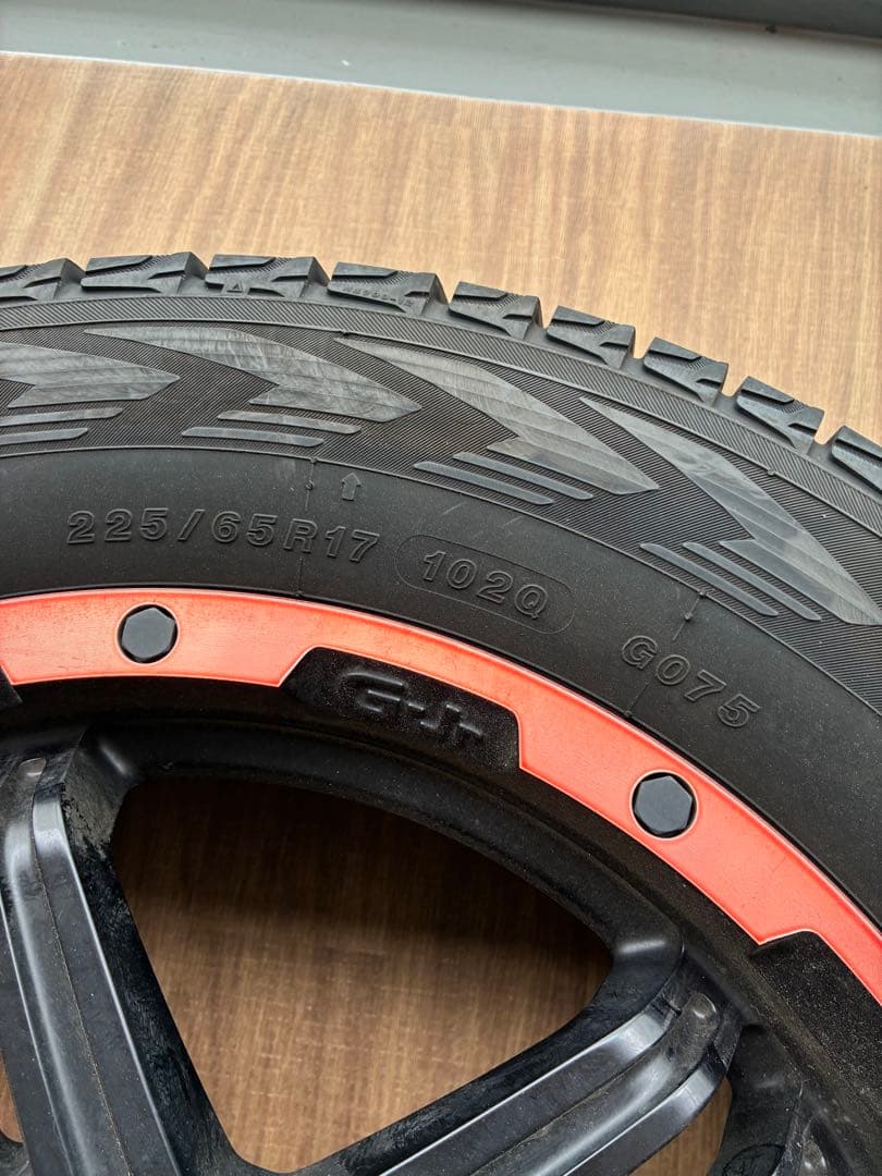 【送料着払い】225/65/17 YOKOHAMA スタッドレスタイヤ＋ホイール