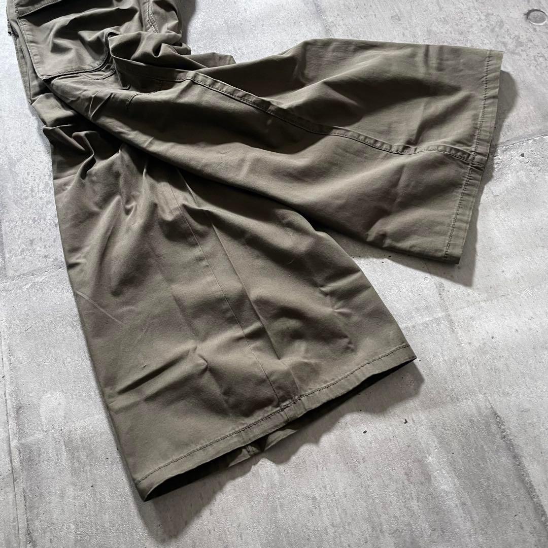 パンツ y2k grunge flare cargo pants archive
