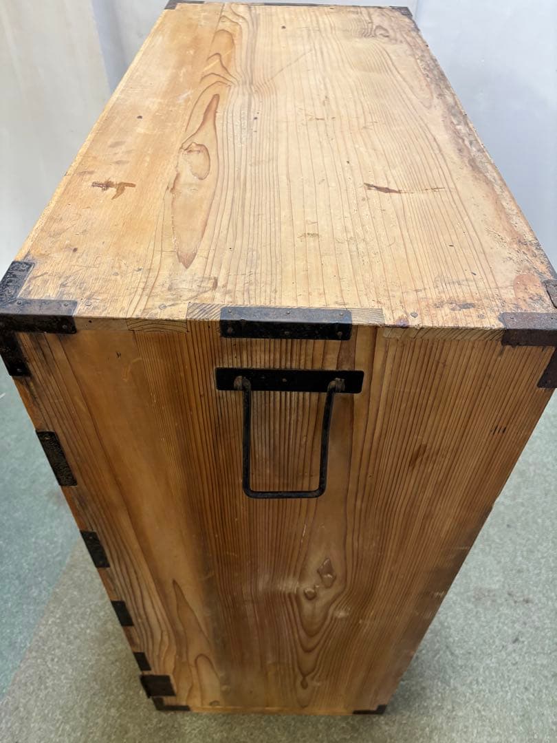 昭和レトロ　当時物　アンティーク時代箪笥　古道具　桐タンス