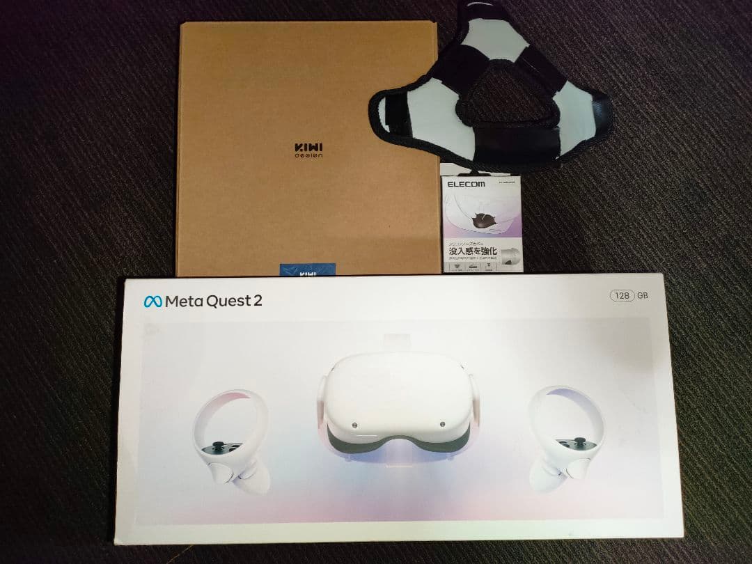  Questクエスト2 128GB KIWIバッテリーストラップ 訳あり