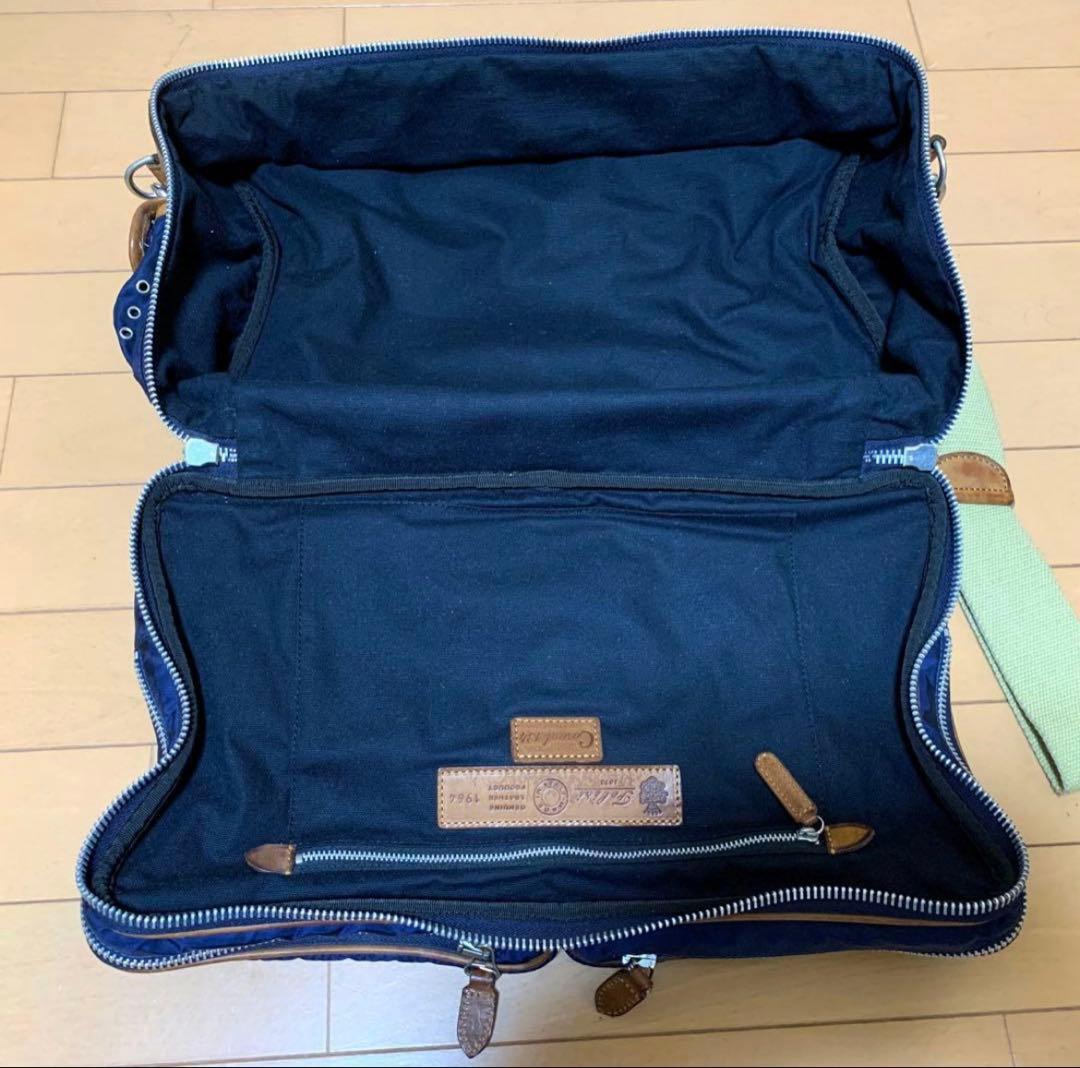 フェリージ　ボストン　ビジネスバック　ネイビー