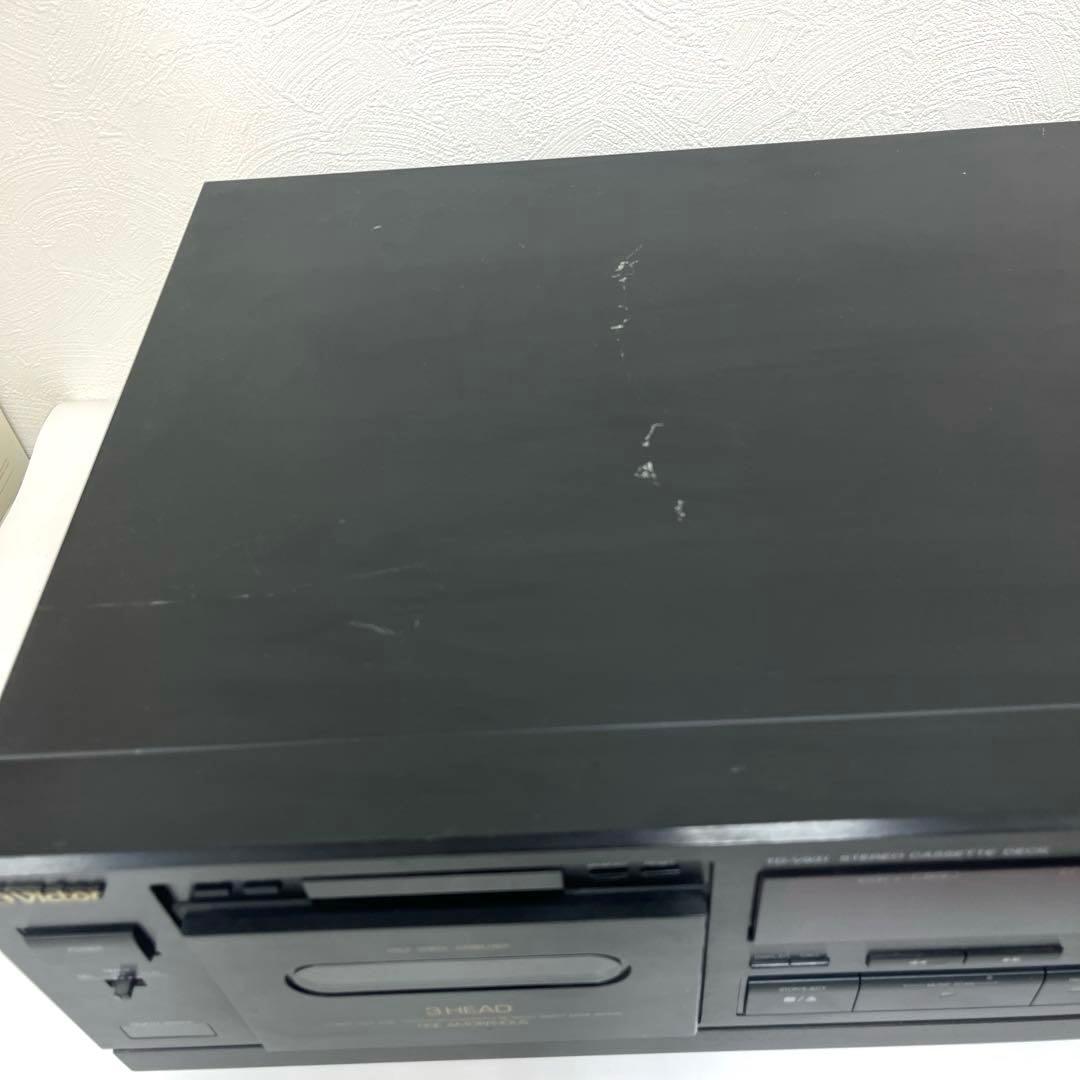 【激レア】Victor TD-V931ステレオカセットデッキ リモコン有