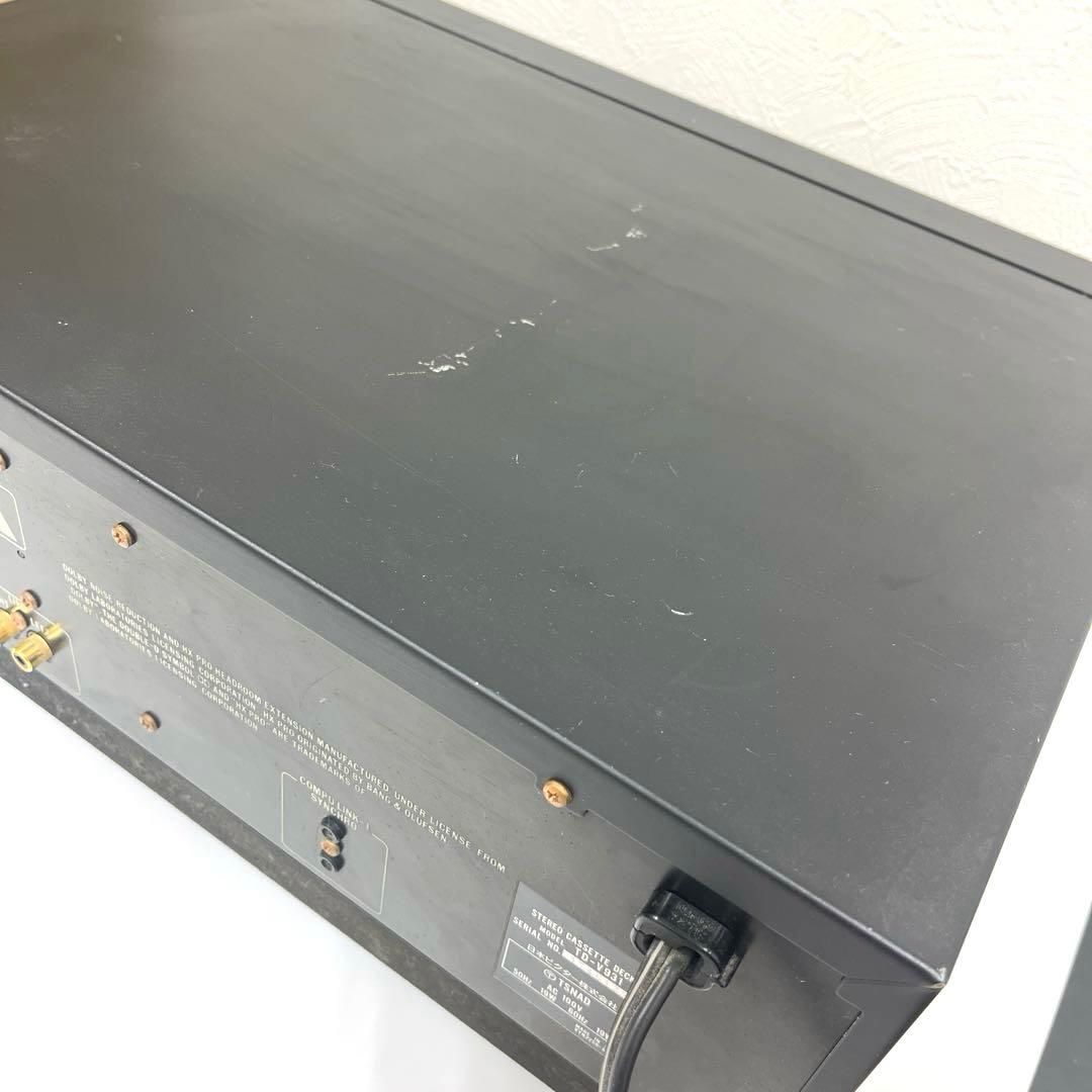 【激レア】Victor TD-V931ステレオカセットデッキ リモコン有