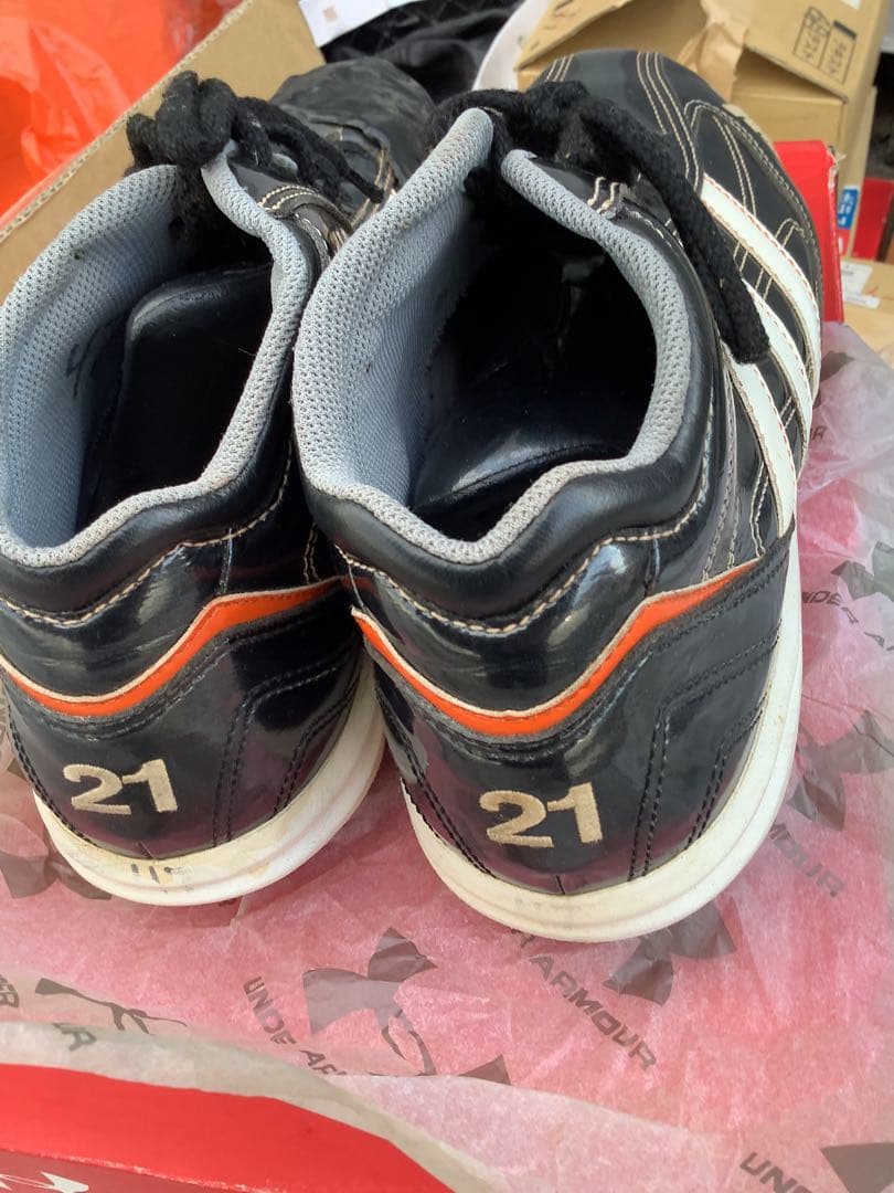 読売ジャイアンツ 背番号21 高橋尚成投手 実使用 アディダス adidas