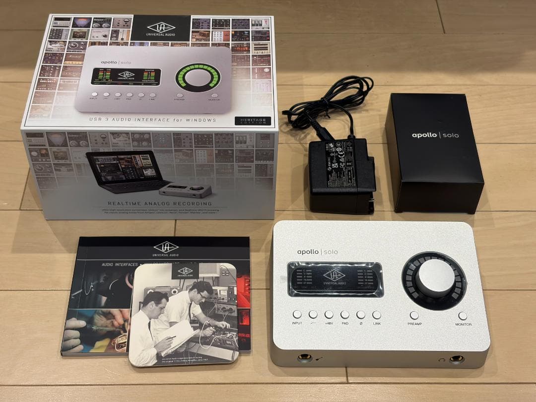 DTM・DAW Universal Audio Apollo Solo USB HE