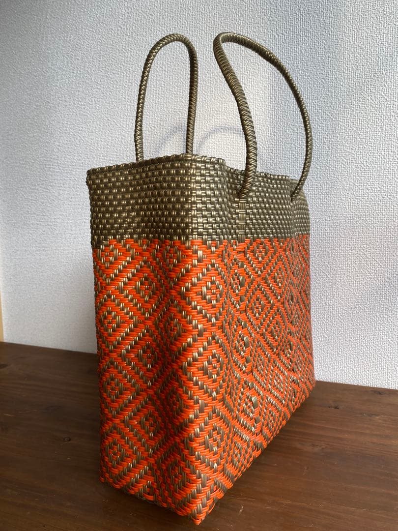 #G20-L2-Lサイズ　メキシコ　オアハカ　メルカドバッグ