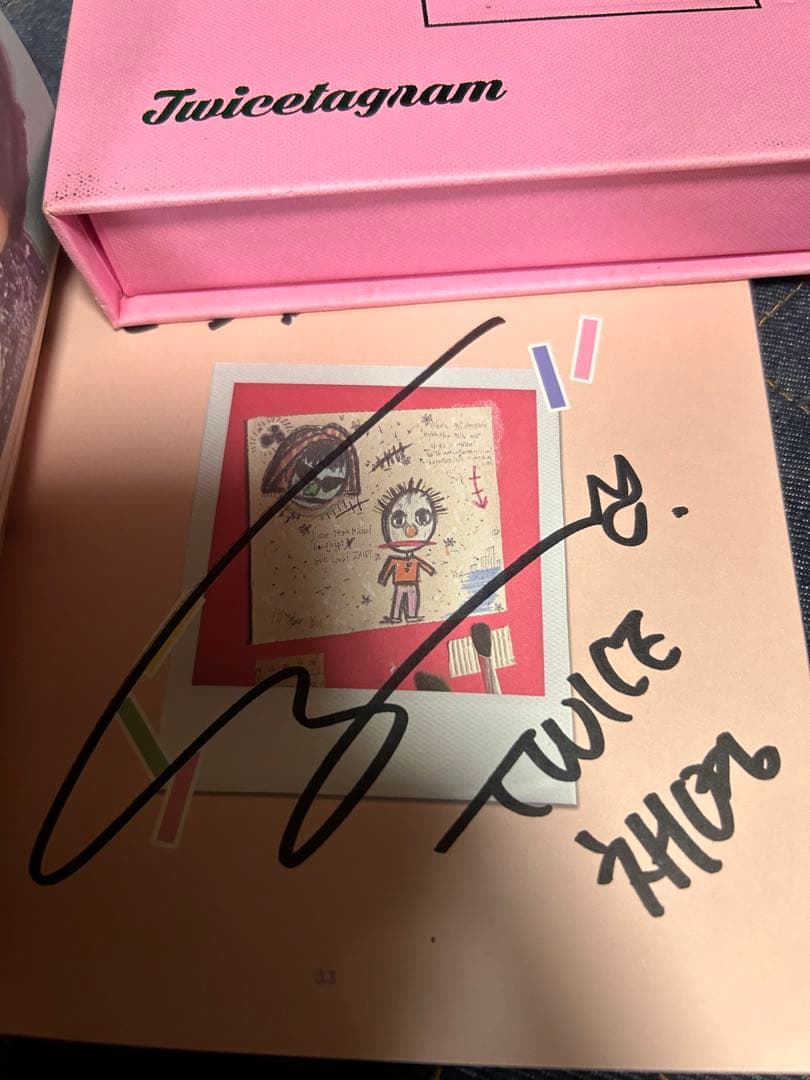 TWICE Twicetagram 直筆サイン入りCDアルバム