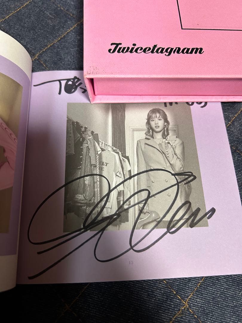 TWICE Twicetagram 直筆サイン入りCDアルバム
