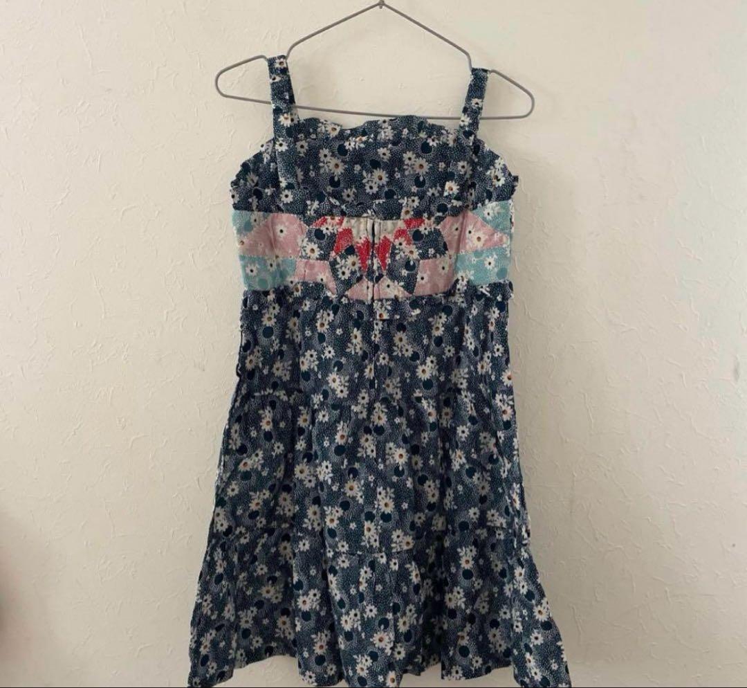 seanewyork kids パッチワークキルトワンピース