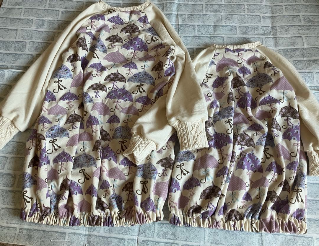 １０倍がゆ　あんぶれあ 後ギャザーのふんわりチュニックワンピ