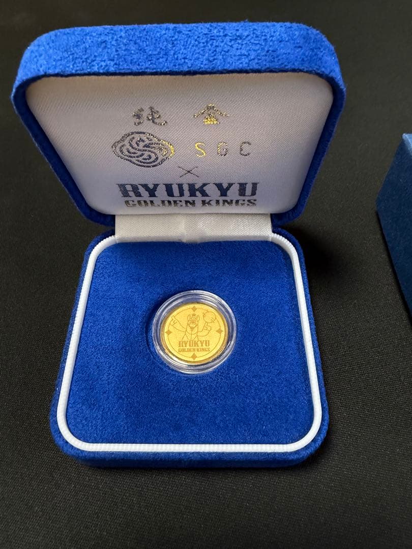 【純金3g】琉球ゴールデンキングス記念メダル・24金3g公式非売品メダル