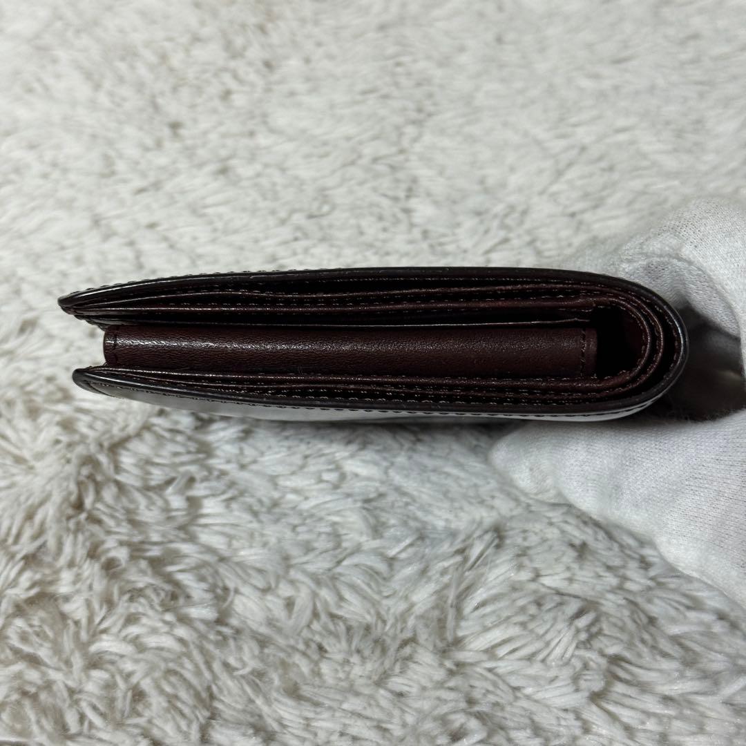極美品✨キプリス　シェルコードバン　二つ折り財布　ビルフォード