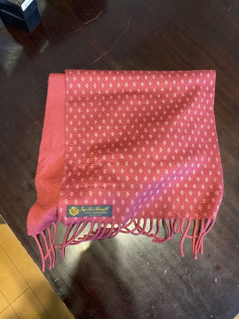 ロロ・ピアーナ　カシミヤ100% マフラー　ヴィンテージ