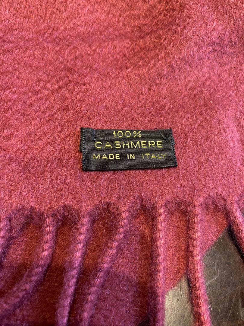 ロロ・ピアーナ　カシミヤ100% マフラー　ヴィンテージ