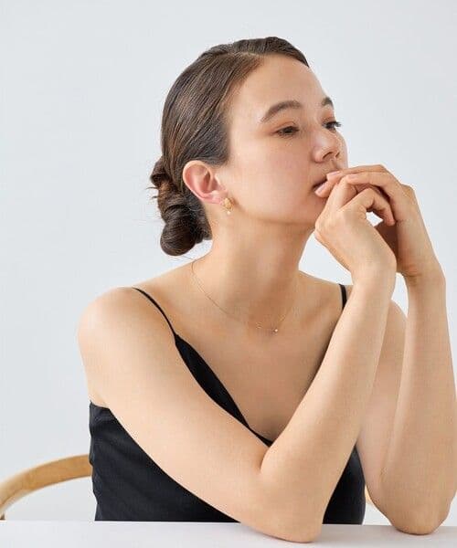 eteシェルパールピアス