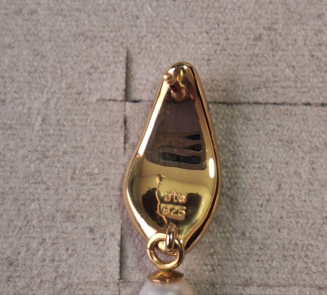 eteシェルパールピアス