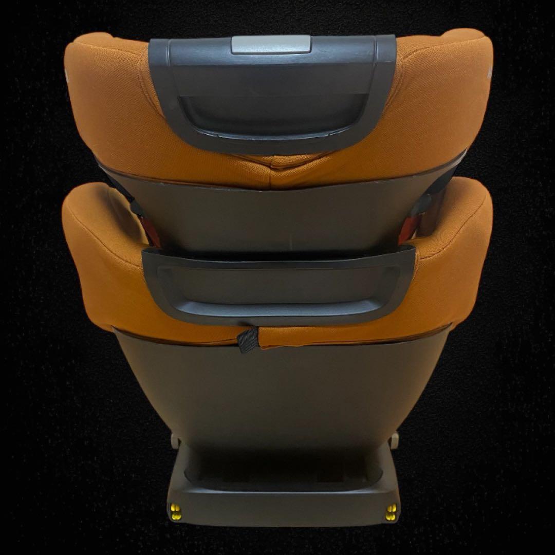 美品✨人気カラー✨MAXI-COSI RodiFix ISOFIX オレンジ