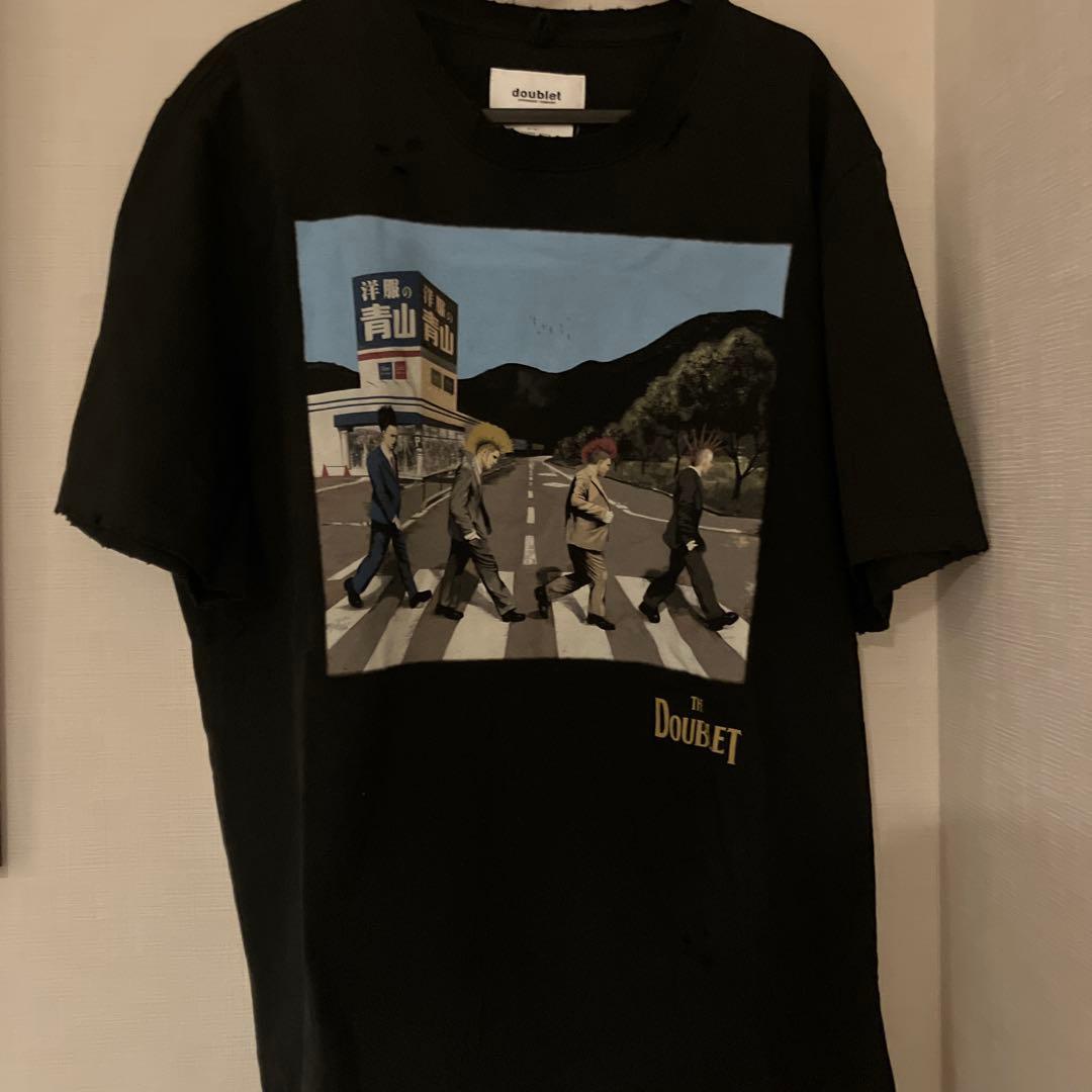 doublet AOYAMA ロックTシャツ L