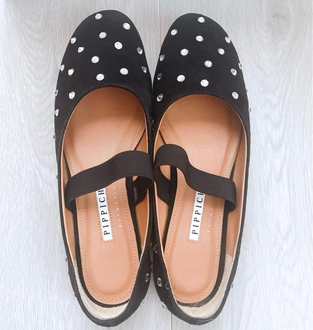 美品PIPPICHIC for ESTNATION ビジューフラット41800円