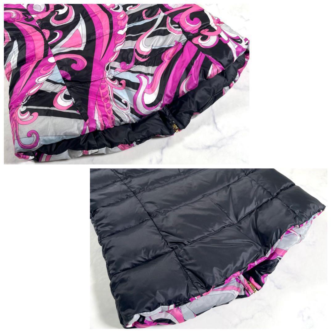 【極美品】EMILIO PUCCI エミリオプッチ　ダウンベスト　リバーシブル