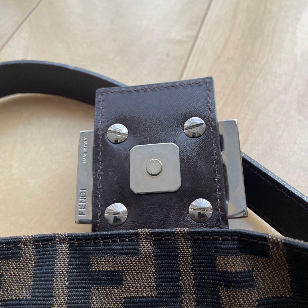 【しまじろ】FENDIフェンデズッカ柄マンマバケット