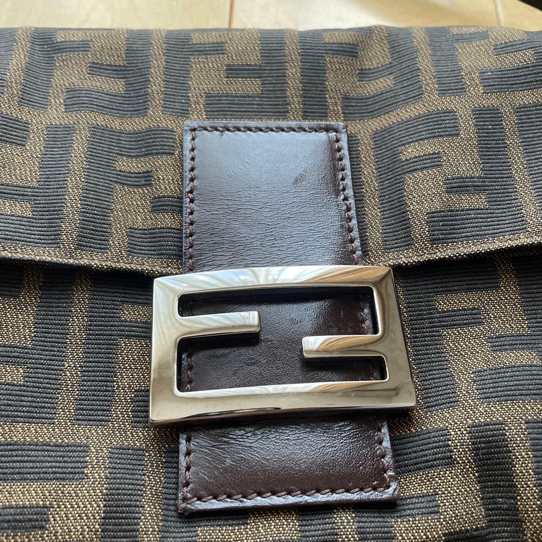 【しまじろ】FENDIフェンデズッカ柄マンマバケット