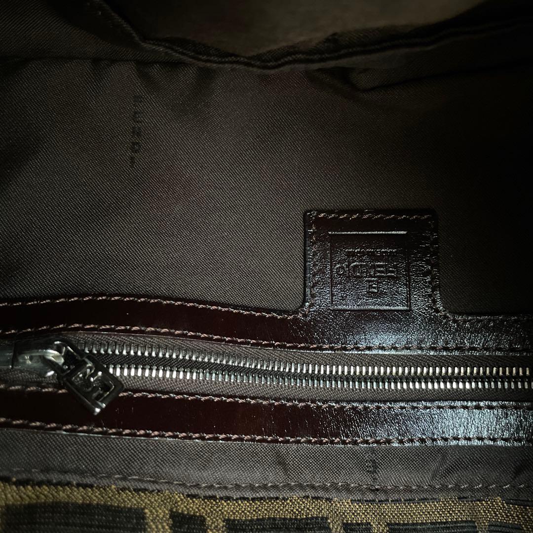 【しまじろ】FENDIフェンデズッカ柄マンマバケット