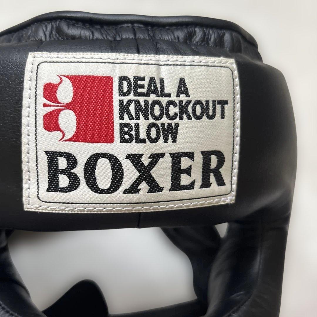 イサミ ISAMI BOXER ヘッドギア 黒色 フリーサイズ