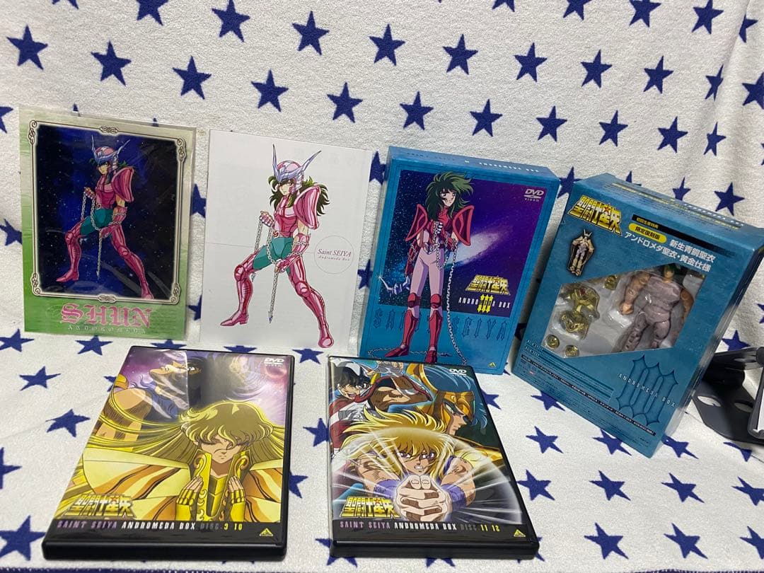 【一部未開封あり】 聖闘士星矢 DVD 全巻セット フィギュア付き