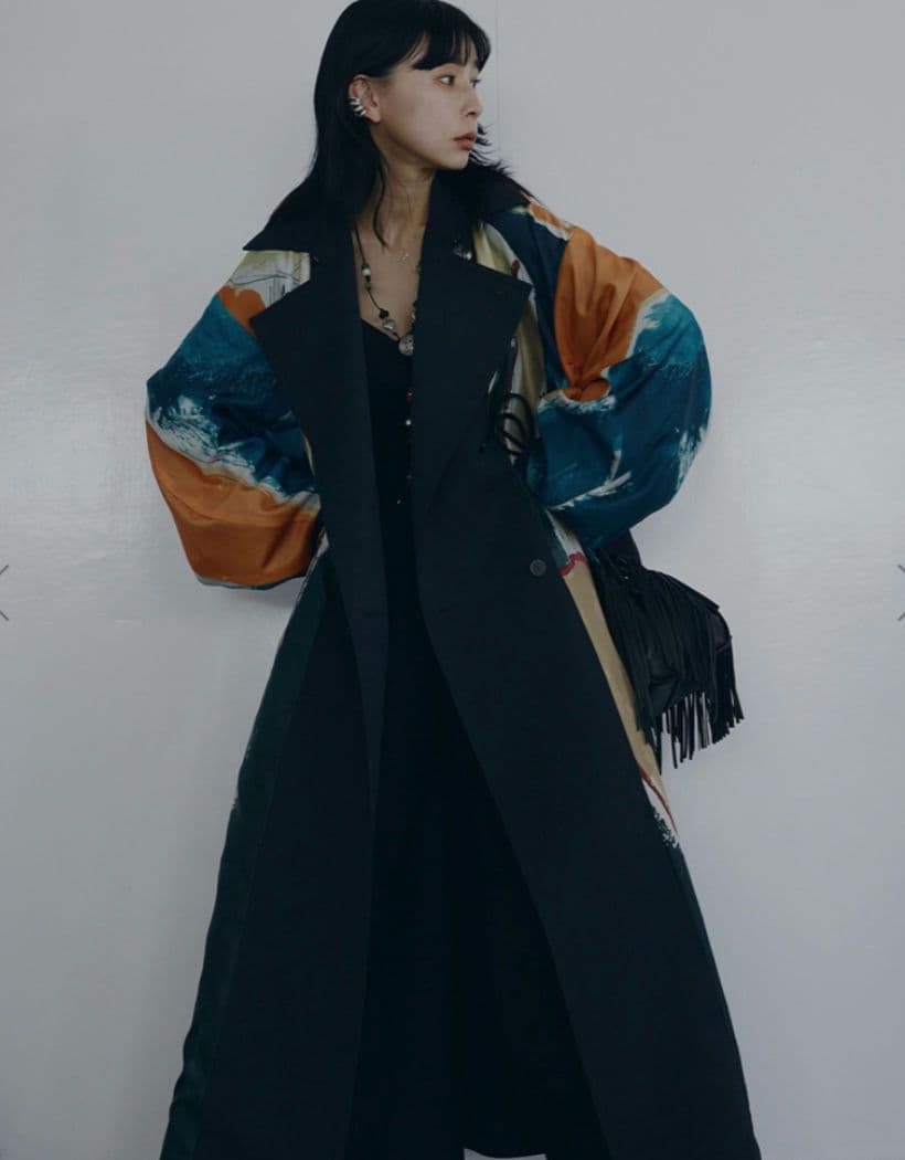 さやか　ameri MY DEAR REVERSIBLE TRENCH