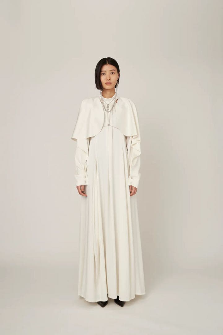 MURRAL ミューラル Dawn dress (White) 2 タグ付き