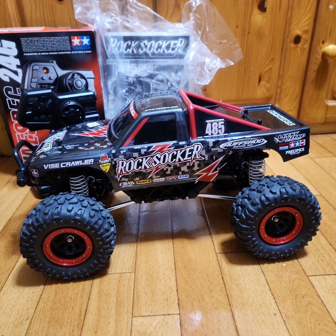 ■専用■　タミヤ CR-01 フルセット　ロックソッカーボディ　ラジコン