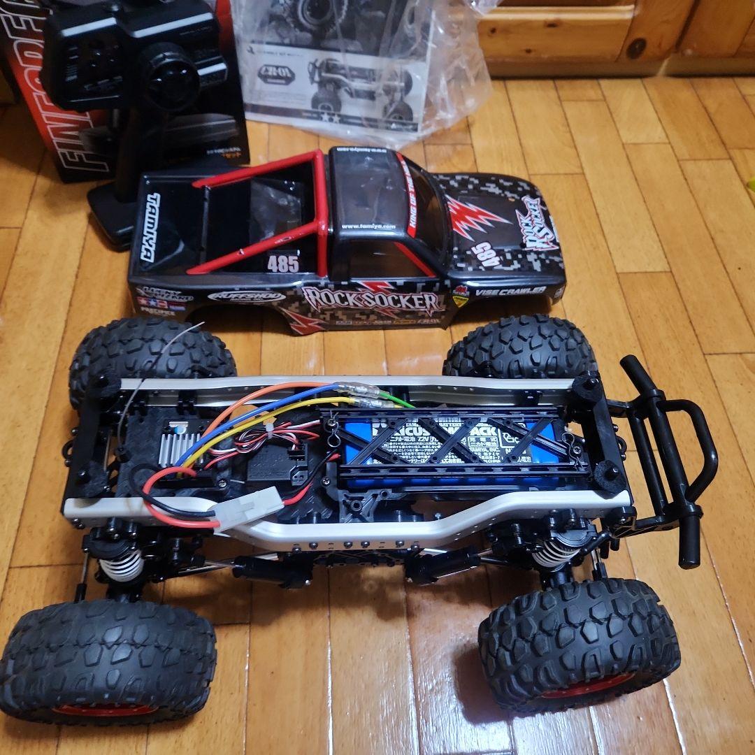 ■専用■　タミヤ CR-01 フルセット　ロックソッカーボディ　ラジコン