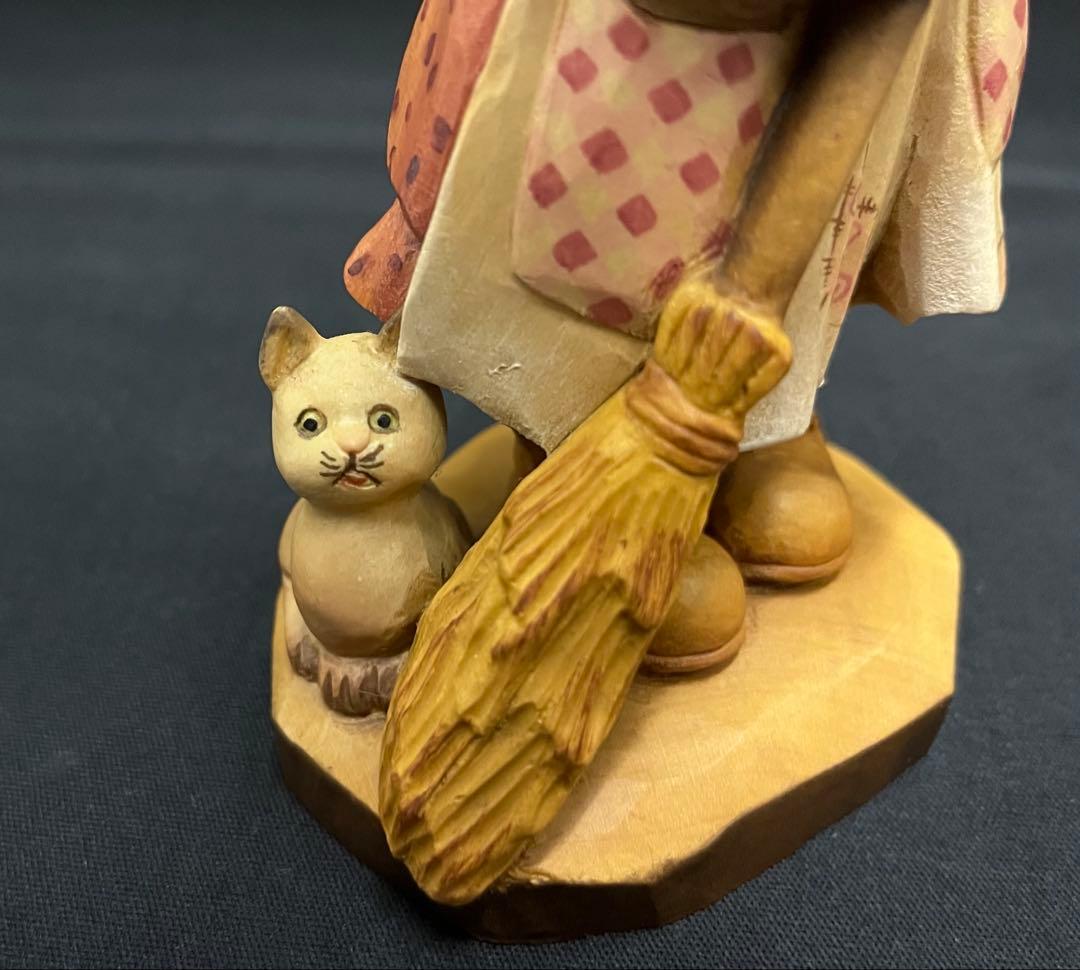 限定品 ANRI アンリ人形 Sarah Kay「掃除の少女と子猫」サラ・ケイ