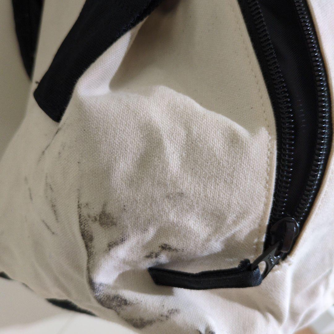 KURASHIKI canvas メッセンジャーバッグ ホワイト/ブラック