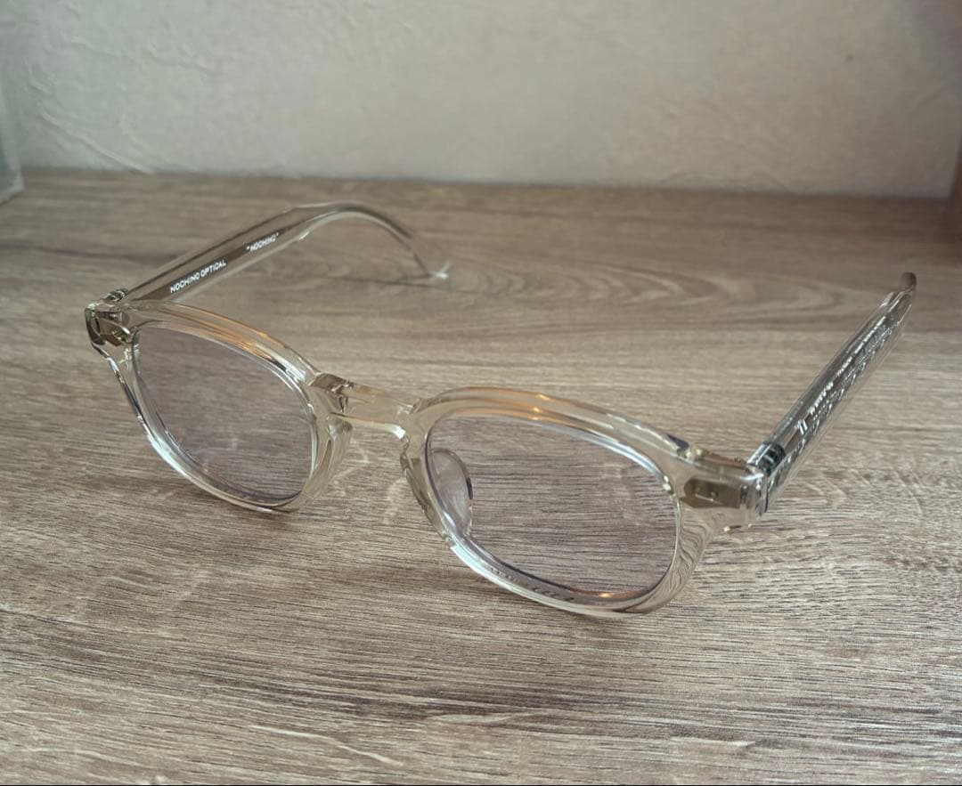 ノチノオプティカルCLEAR × CR LIGHT PURPLE(カラーレンズ)