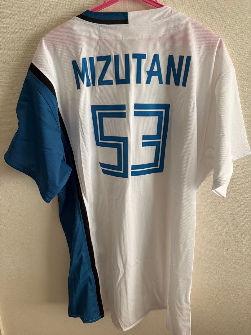 北海道日本ハムファイターズ 水谷瞬選手 ユニフォーム 53