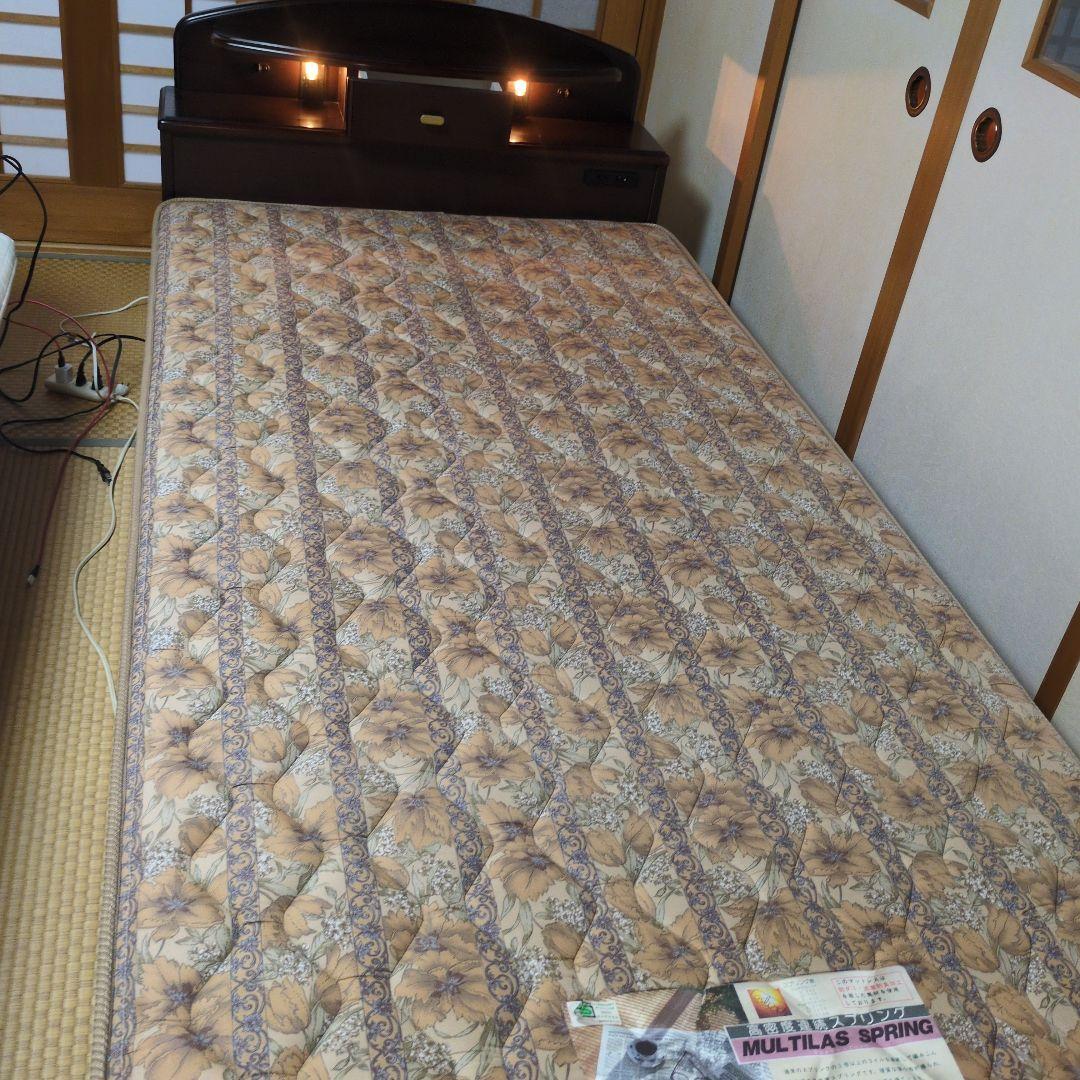 【専用商品】フランスベッド引き出し付きシングルベッドとマットレスセット