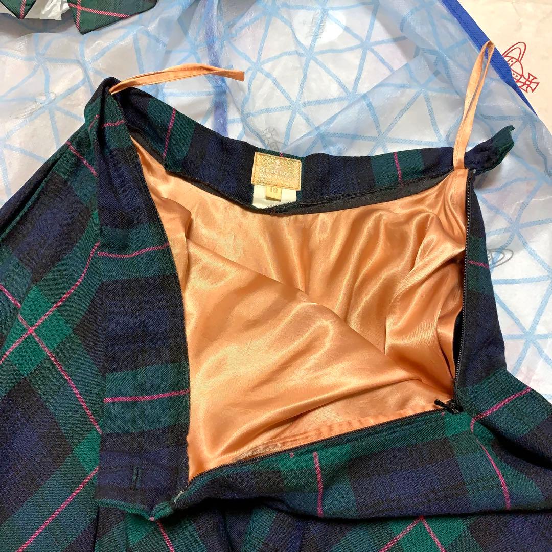 ヴィヴィアンウエストウッド ピンクゴードン スカート ヴィンテージ 1993年物