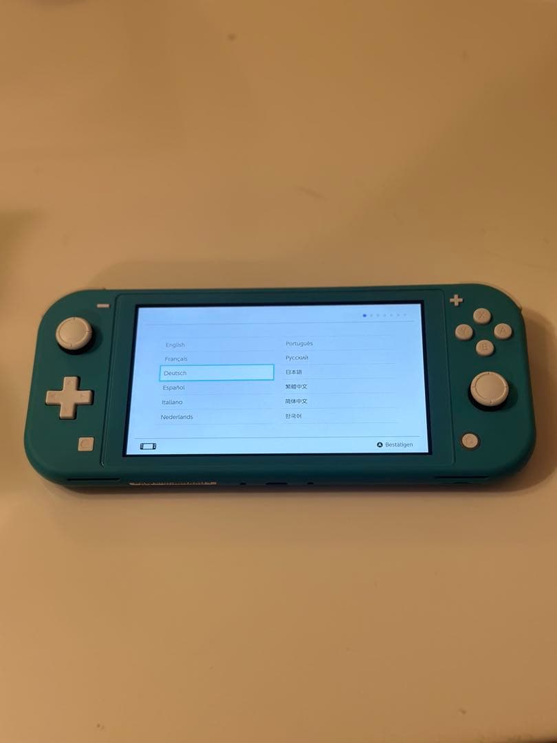 【美品】充電器つきNintendo Switch Lite ターコイズ