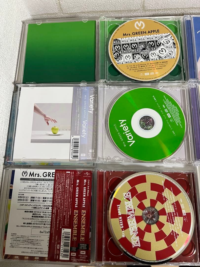 【初回限定・完全生産限定版】Mrs. GREEN APPLE アルバムセット