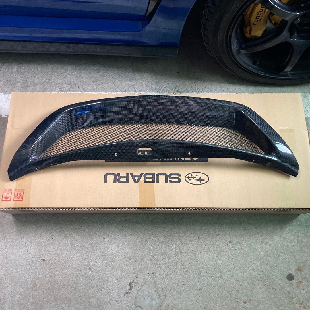 SUBARU GVBフロントバンパーグリル カーボン