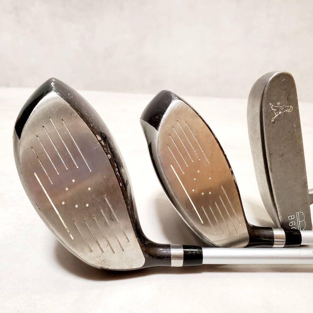 【良品】LYNX SILVER CAT メンズ ゴルフクラブセット 9本 右利き