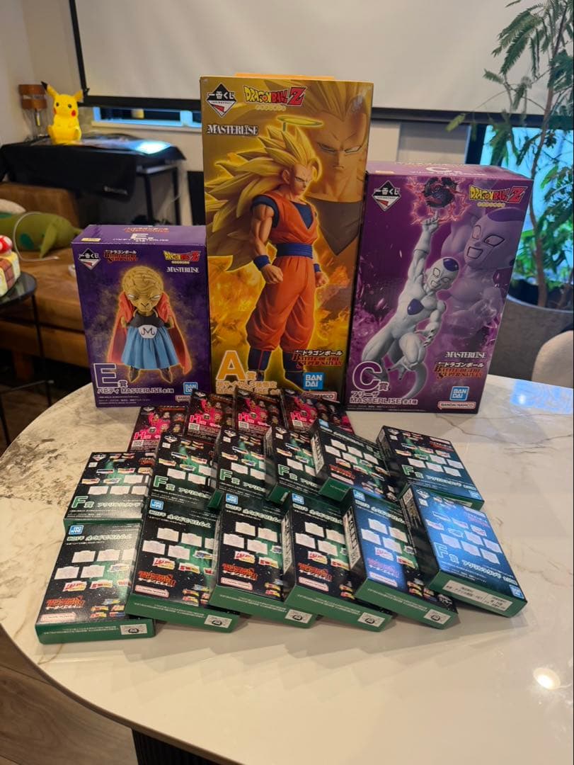 ドラゴンボール　一番くじ　超サイヤ人3孫悟空　A賞 C賞フリーザE賞 バビディ