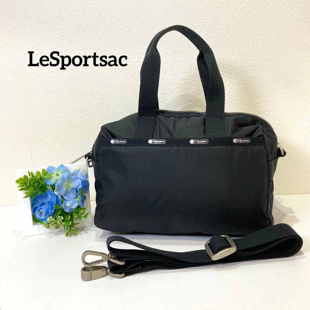 美品　レスポートサック ショルダー 2way エッセンシャルコレクション 黒