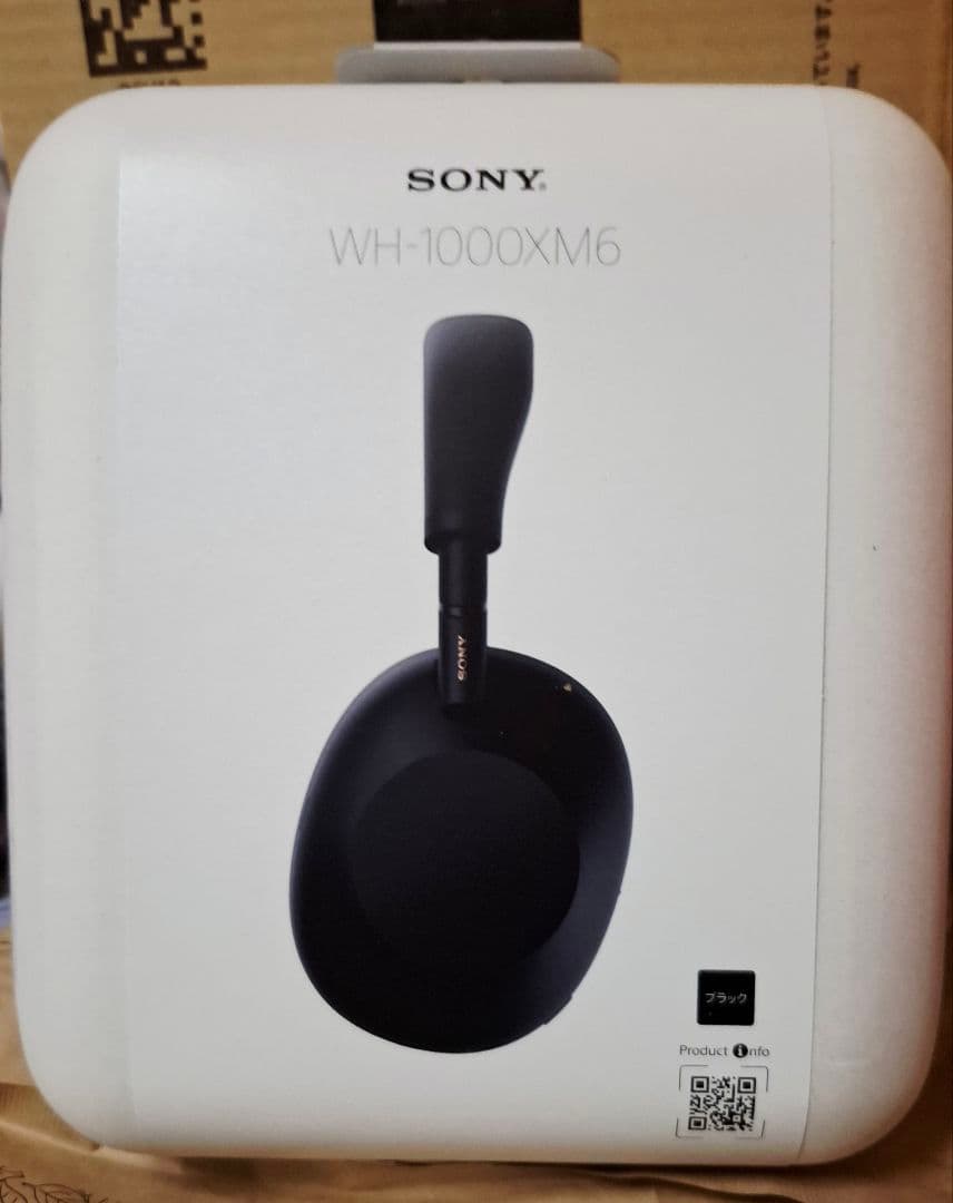 SONY WH-1000XM6 ブラック　カバー付き