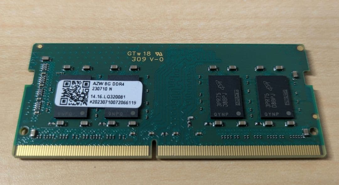 MiniPC 16GBにアップ済 N97 256GB NiPoGi